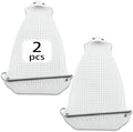 2025 Universal Iron Covers Anti scalding, Pressing Cloth for Ironing,Suitable for steam Ironing pad Accessories Made of fine Fabrics Such as Silk and Wool. 2-Pack (0.5mm)