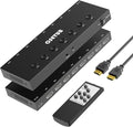 HDMI Switch 7 in 1 Out 4K@60Hz, 7 Port HDMI Switcher Selector Support HDR & HDCP 2.2 & Full 3D Compitable with Nintendo Switch,Xbox PS5/4,Fire Stick,Roku,Apple TV for Gaming & Home Entertainment