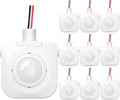 Everelectrix Single Pack Ceiling Occupancy Motion Sensor, Passive Infrared Technology, High Bay Fixture Mount 360 Degree, Hard-Wired, 120-277 VAC, Commercial, Industrial Grade Occupancy Sensor