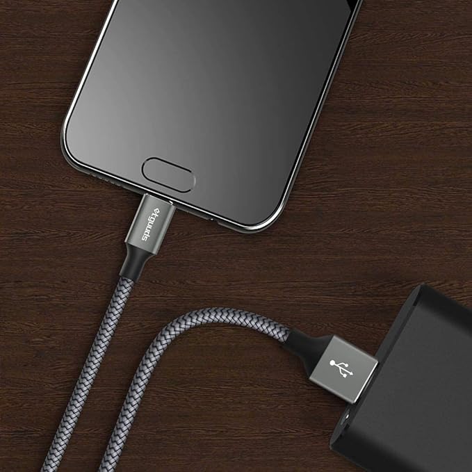 etguuds USB A to USB C Cable 4ft, 2-Pack, 3A Fast Charging Type C Charger Cord for iPhone 17 16 15 Pro Max 16e 17 Air, Samsung Galaxy S25 S24 S23 S22 S21 S20 A17 A16 A56 A55 Flip Fold, Gray