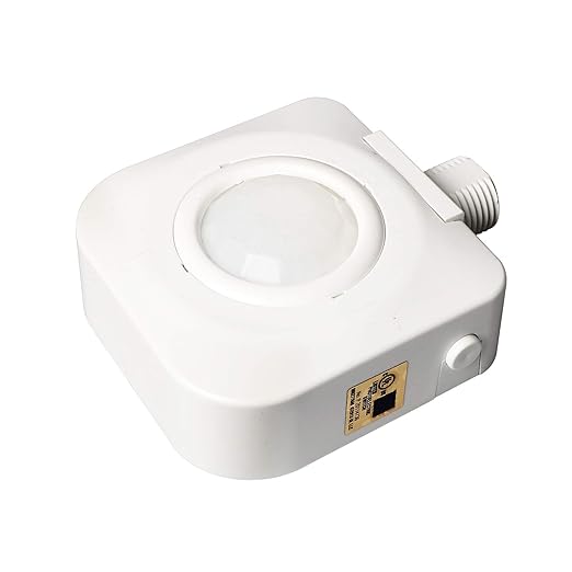 ECOELER Ceiling Occupancy Motion Sensor Switch, High Bay Fixture Mount 360° Ceiling Automatic Light Switch, 120/277VAC, UL, FCC Approved Passive Infrared Sensor