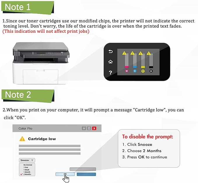 ERNZAT C3220 Toner Cartridge Compatible for Lexmark C3220 C332HK0 C332HC0 C332HY0 C332HM0 Toner Cartridges Work for Lexmark C3224DW C3326DW MC3224DWE MC3224ADWE Printers