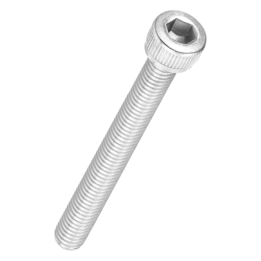 Kozelo 15pcs Socket Head Cap Screws - [M5-0.8 x 45mm] 304 Stainless Steel Allen Socket Drive for Electrical Motor 3D Printing Fan Engine Replacement Use, Silver