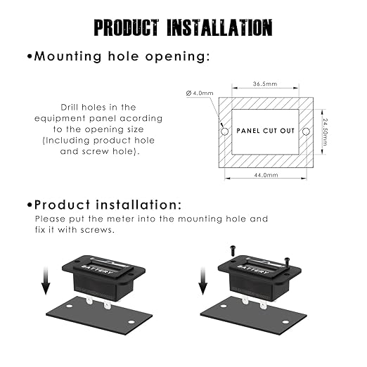 Taikemeti 12-24V LED Battery Level Indicator, Monitoring The Residual Power of The Equipment, Suitable for Lead-Acid Battery-Driven Rv, Forklift, Golf Cart, Leaf Cutter, Etc. (12V-24V)