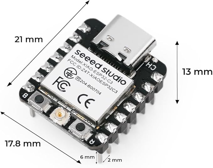 Seeed Studio XIAO ESP32C3 (Pre-Soldered)