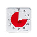 Time Timer Original 8" Visual Countdown Timer – Medium 60-Minute Classroom Visual Timer for Modern classrooms, Students & Adults – Helps with Focus, Sensory Needs, ADHD, Autism – (Red & White)