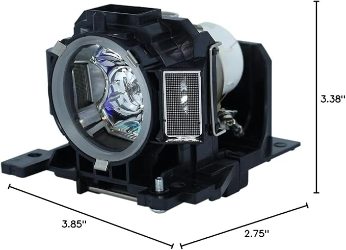 Jaspertronics™ Original DT00893 Lamp & Housing for Hitachi Projectors with Original Specification and Full lifespan Bulb Inside - 1 Year Warranty