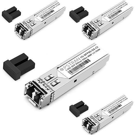 OPSTRAN 1000BASE-SX SFP Optical Transceiver Module Compatible with Brocade E1MTG-SX E1MG-SX-OM XBR-000075 XBR-000076 850nm 550m DDM Duplex LC MMF 4pcs/Pack