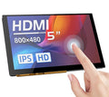 BIGTREETECH 5 inch HDMI Touch Screen Display 800x480, IPS 160° View Angle Monitor Compatible with Sovol-SV08 Raspberry-Pi 4B, 3B, Banana Pi, Windows 10 8 7