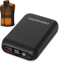 Heated Vest Battery Pack, 16000mAh 7.4V Compact Power Bank Repaclement for Heated Jacket Heated Hoodie Heated Pants Heated Chair Heated Outdoor Gear