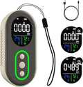 GasDoc DS-399PRO Carbon Monoxide and Carbon Dioxide Detectors, 4-in-1 Portable CO2 & CO Detector with Audible & Visual Alarm, Rechargeable CO & CO2 Meter for Home, Travel, Camping, Car, 72H Standby