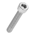 Kozelo 10pcs Socket Head Cap Screws - [M8-1.25 x 45mm] 304 Stainless Steel Allen Socket Drive for Electrical Motor 3D Printing Fan Engine Replacement Use, Silver