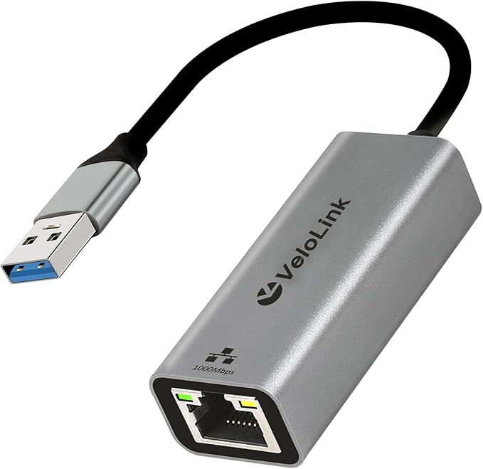 USB a to ethernet Adapter,USB gigabit 1000Mbps Plug and Play with USB 3.0, Driver Free, RJ45 LAN Network Dongle Compatible with Nintendo Switch, Laptop, PC, MacBook, Windows, macOS, Linux