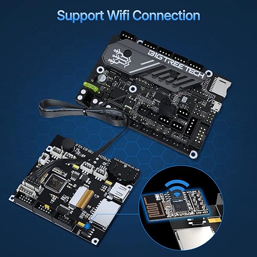 BIGTREETECH SKR Mini E3 V3.0 Control Board +TFT35 E3 V3.0.1 Touch Screen Display 32Bit Silent Board Integrated with TMC2209 UART Stepper Driver Compatible with Ender 3/5 Ender 3 Pro/V2 3D Printer