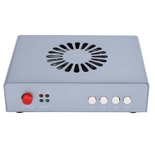 Zopsc DMA Fuser, HD Multimedia Interface Fuser, Overlay 2K 144Hz Display Synthesizer, Best for Financial Trading Rooms, Bank Data Centers, Emergency Control Centers (US Plug)