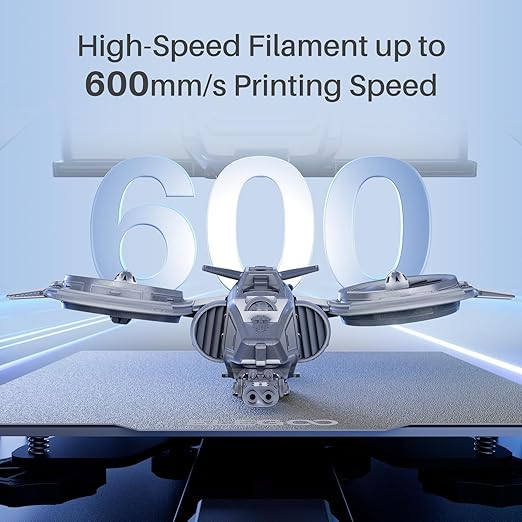 ELEGOO Rapid PLA Plus Filament 1.75mm Orange 1KG, PLA+ 3D Printer Filament for 600 mm/s High Speed Printing, Dimensional Accuracy +/- 0.02 mm, 1kg Cardboard Spool(2.2lbs)