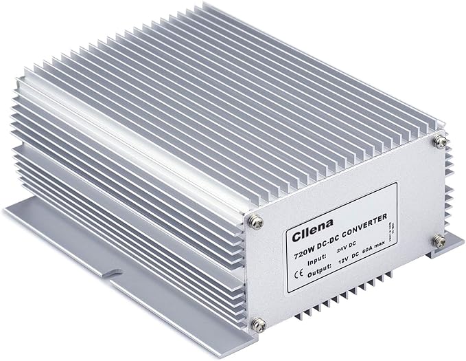 Cllena DC/DC 24V to 12V 60A 720W Buck Transformer Waterproof