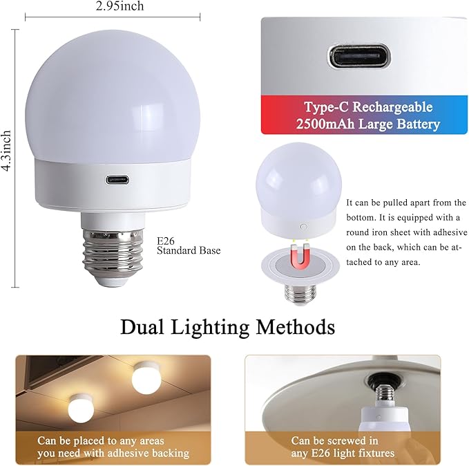 Battery Operated Wall Sconces Set of Two, Rechargeable Wireless Wall Lights with Remote, Gold Electroplating, Dimmable, RGB 15 Colors, Ideal for Bedroom, Living Room, 2 Pack