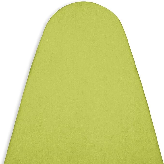 Encasa XO Ironing Board Cover and Pad 42"x14" - 4mm Felt Medium Iron Board Cover with Padding - Heat Resistant, Stain-Safe Dye, Non Slip Elastic Bungee Cord Tightening Iron Table Cover Lime Green