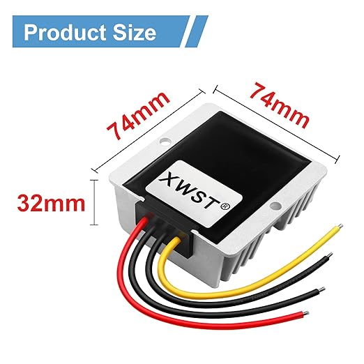 DC DC Stabilizer 9V-36V to 24V Boost Buck Converter Power Supply 10A 240W Waterproof Voltage Regulator Auto Step Up Down 24V Volt Transformer Module