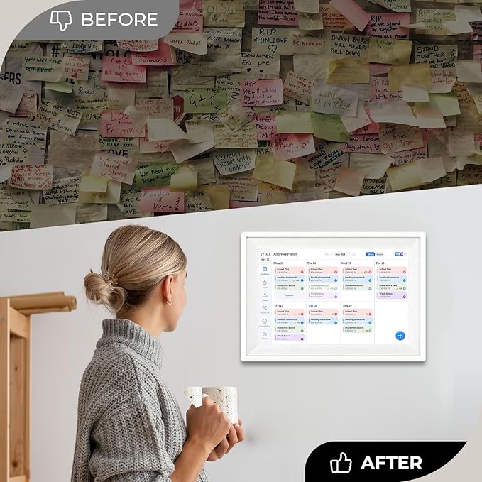 Calendar, 10.1" WiFi Smart Wall Calendar & Chore Chart,
