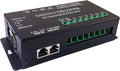 CANRIA DC 5V-24V 6 Channel DMX512 Decoder LED Controller, for RGBRGB RGBW RGBWW RGBWWW LED Strip Light, 4-Digit Display