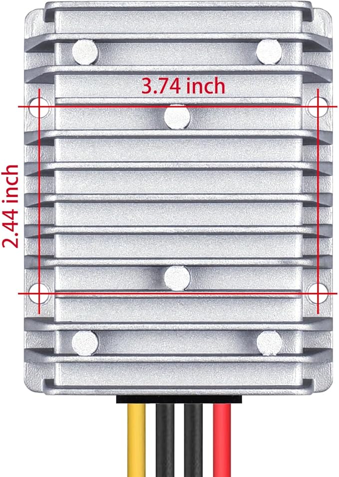 Cllena DC12V(9V-35V) Step Up to 57V 10A 570W Booster Converter Power Supply Voltage Transformer for Starlink GEN 3 Router