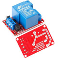 JESSINIE 5V 30A Relay Module, 1 Channel, Optocoupler Isolation, High/Low Trigger for Automation Control