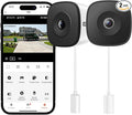 HOMIQ LIFE Window Security Camera 2K, Indoor WiFi Cameras 2.4GHz/5GHz, 2 Pack with Colorvue AI Color Night Vision, Person Detection with Auto-Focus, 24/7 Recording Compatible with Alexa & Google Home