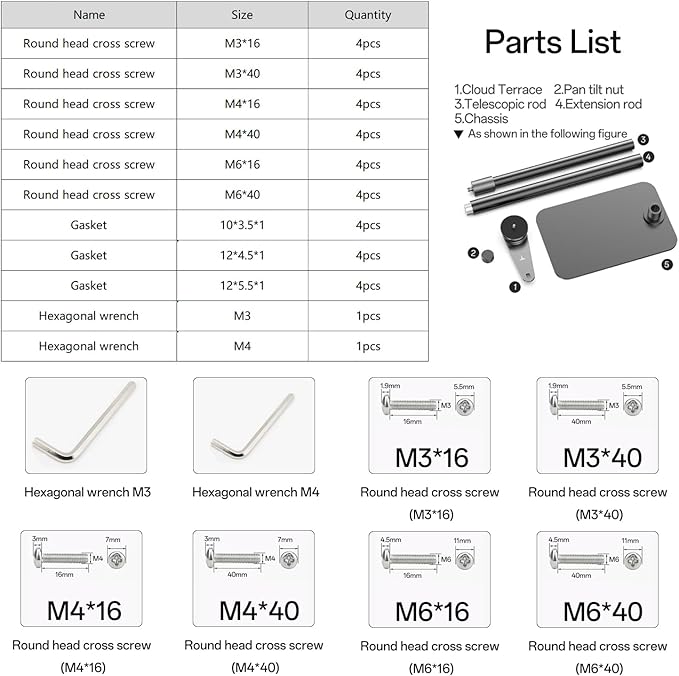 Perfectisan Multi-Holes Adapter Plate, Aluminum Alloy Material