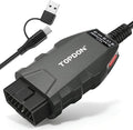 TOPDON 3-in-1 High-Speed USB OBD2 Adapter for FORScan, RLink J2534 Reprogramming Tool for GM/Ford/Chrysler, J2534 Pass-Thru Programmer, OEM Diagnostic Tool, Supports J2534/CAN FD, RLink X3