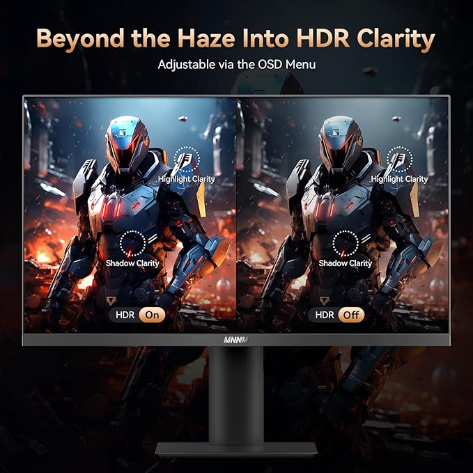 27 Inch Computer Monitor - Fast IPS 2K QHD 2560 x 1440 Desktop Monitor 100Hz FreeSync 100% sRGB TÜV Eye Care PC Gaming Screen Support Vesa Height/Tilt/Swivel/Pivot for Office Work (HDMI 2.0 & DP1.4)