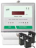DAE P254-1500 KIT, UL 1500A kWh Meter 3 Phase 120-480V 50/60Hz RS485, 3 Split CTs (2", 2" Inner Dimension)