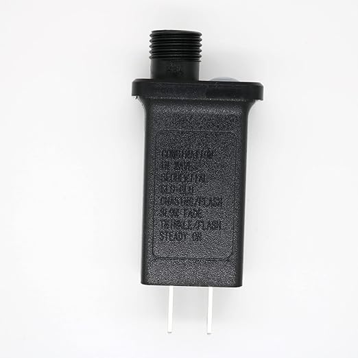2 PCS 8 Mode Light LED Transformer 30V LED Controller Class 2 Power Supply,Transformer US Plug Adapter Replacement for String Light, not Fit 8 Mode with Control Box and 1 Mode String Light