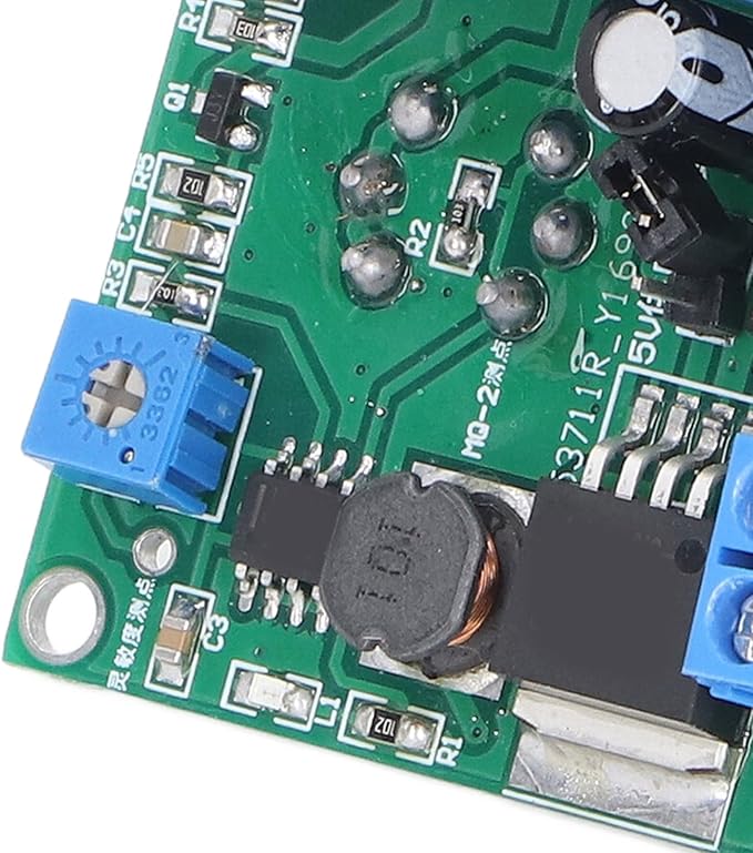 Smoke Sensor Module Switch, PVC Light Sound Alarm Smoke Detector Alarm Module for DC5‑30V with MQ2 Material