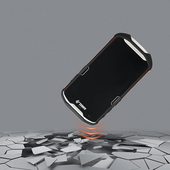 IYOUBOL Protective Cover Bumper Case Rugged Boot with Hand Strap for Zebra TC51 TC510K TC52 TC56 TC57 Orange