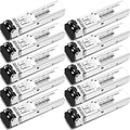 OPSTRAN 1000BASE-SX SFP Optical Transceiver Module Compatible with Netgear 1310nm 2km DDM Duplex LC MMF 10 Pack