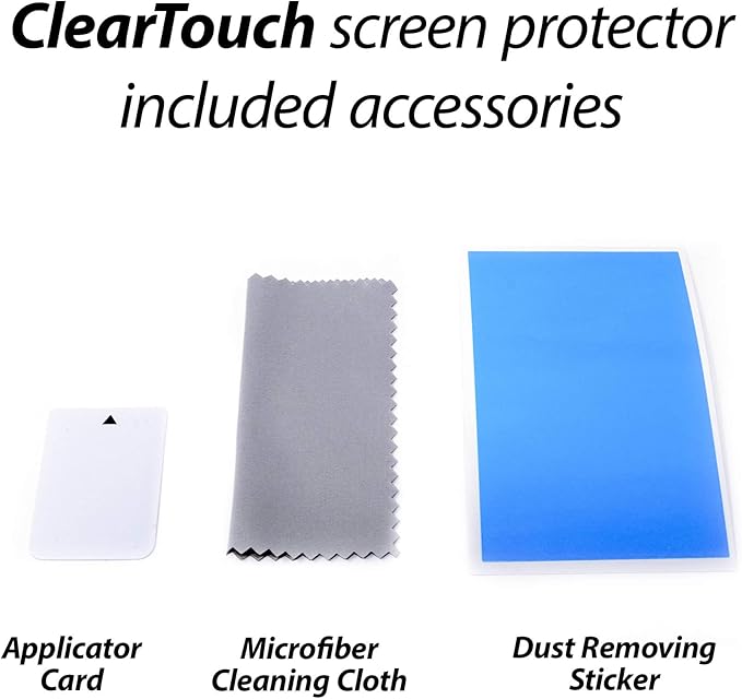 BoxWave Screen Protector Compatible with ButterflyMX Video Intercom Recessed (7 in) - ClearTouch Crystal (2-Pack), HD Film Skin - Shields from Scratches