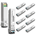 OPSTRAN 10GBASE-LR SFP+ Optical Transceiver Module Compatible with Cisco SFP-10G-LR SFP-10G-LR-S SFP-10G-LR-X 10G SFP+ LR 1310nm 10km DDM Duplex LC SMF 10 Pack