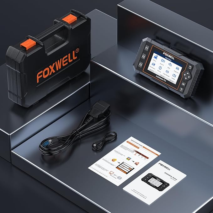2026 FOXWELL NT624 Elite OBD2 Scanner, All System with 8 Resets ABS Bleeding/SAS/Oil/TPS/EPB/BRT/Injector/D-P-F Resets Battery Test Upgrade of NT614 Elite Car Code Reader Scan Tool for All Cars