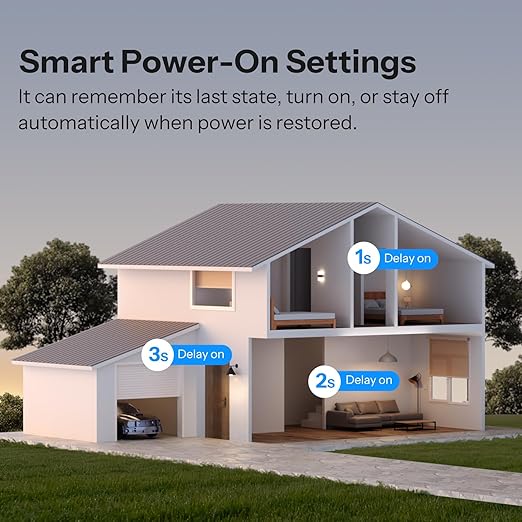 SONOFF MINI Duo (Matter Over WiFi) 2 - Channel WiFi Smart Switch, Matter - Enabled, 16A Total Load, Compact for Standard Boxes, Remote & Automated Control