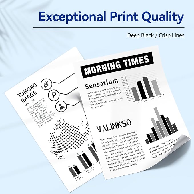 Valinkso TN830XL Toner Cartridge and DR830 Drum Unit Compatible with HL-L2405W HL-L2460DW HL-L2480DW DCP-L2640DW MFC-L2760DW MFC-L2820DWXL MFC-L2900DW Printers (2 Toner,1 Drum)