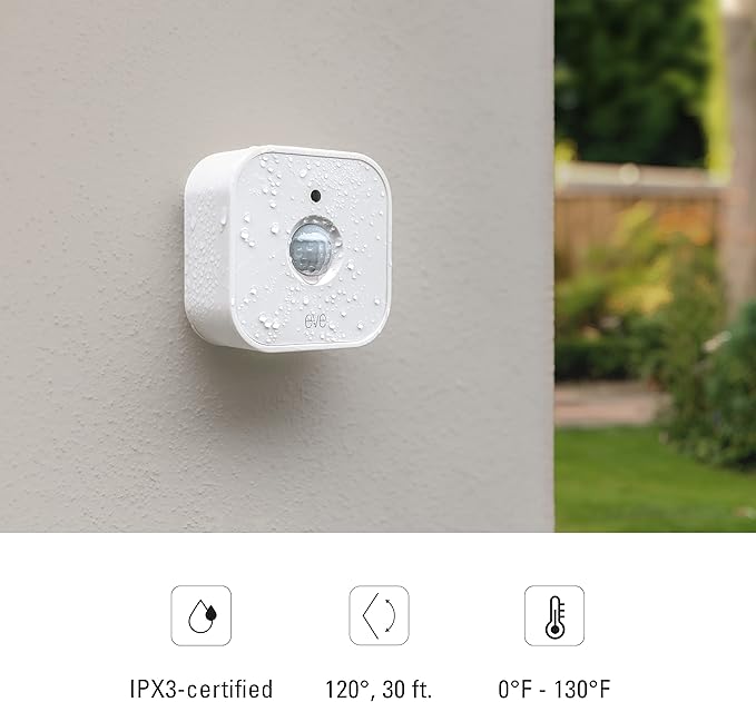 Eve Motion (Previous Version) - Smart Motion Sensor with Light Sensor, IPX3 Water Resistance, Automatic Activation of Lights and Devices, Thread