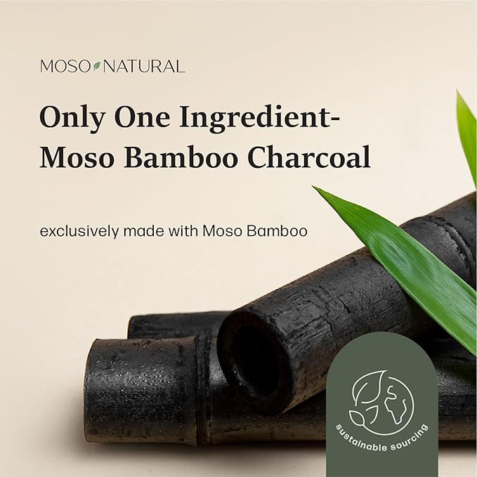 Moso Natural Air Purifying Bag 200g (5 Pack) HGTV Editor's Pick | Premium Bamboo Charcoal Odor Absorber for Home & Car | Closet Odor Eliminator & Car Air Freshener | Long Lasting Charcoal Bags