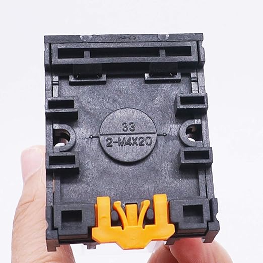 TWTADE/JTX-2C, MK2P-I DPDT Power Relay with Plug-in Terminal Socket Base, AC 24V Coil, 8 Pin 2NO 2NC