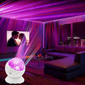 kismee Whole Room Coverage Area Northern Lights Projector Galaxy Aurora 8 Effects Combinations with Night Light Egg Cover for Bedroom Light Sleep (White)