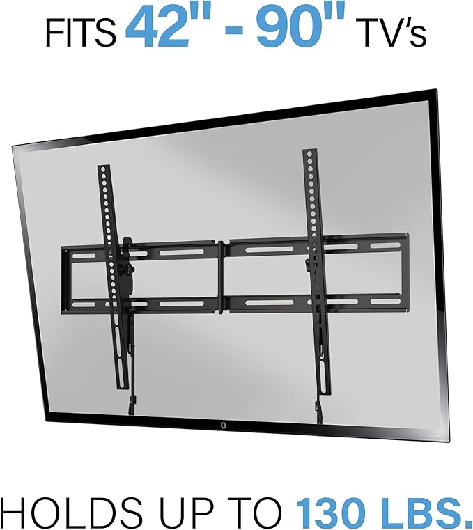 SANUS Tilt TV Wall Mount for TVs 42"-90" up to 130 lbs