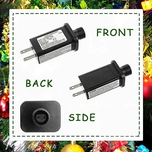 SIGANDG 24V 7.2W LED Transformer Replacement Class 2 Power Supply for Christmas String Light Inflatable Decorations LED Controller IP44 Waterproof Low Voltage