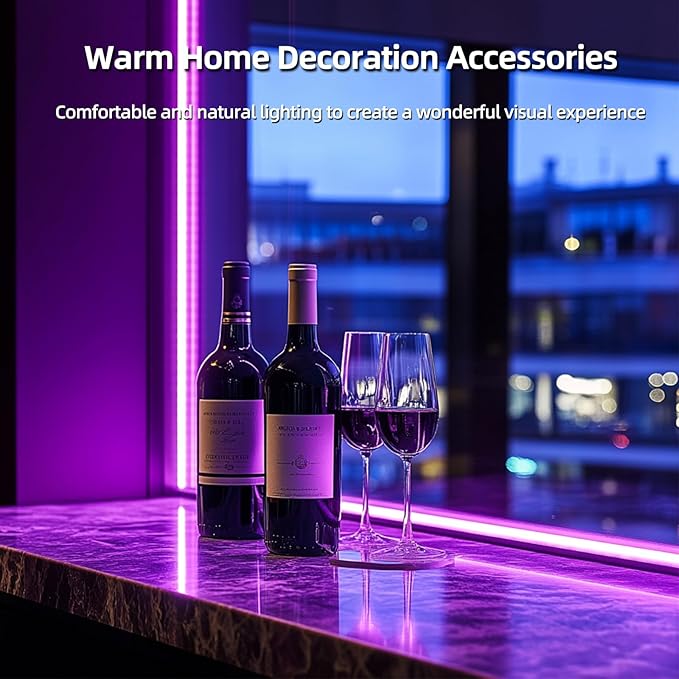 UVTaoYuan Short LED Strip Lights Purple 5V USB Not Dimmable Flexible COB LED Rope Lights 320LEDs/m Purple Super Bright Bendable Small Tape Lights for Living Room TV Lights Decoration (3.28FT/1M)