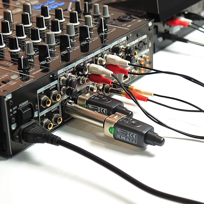 Xvive U3 Microphone Wireless System for DJ Controllers, Mixer to Active（2PACK）